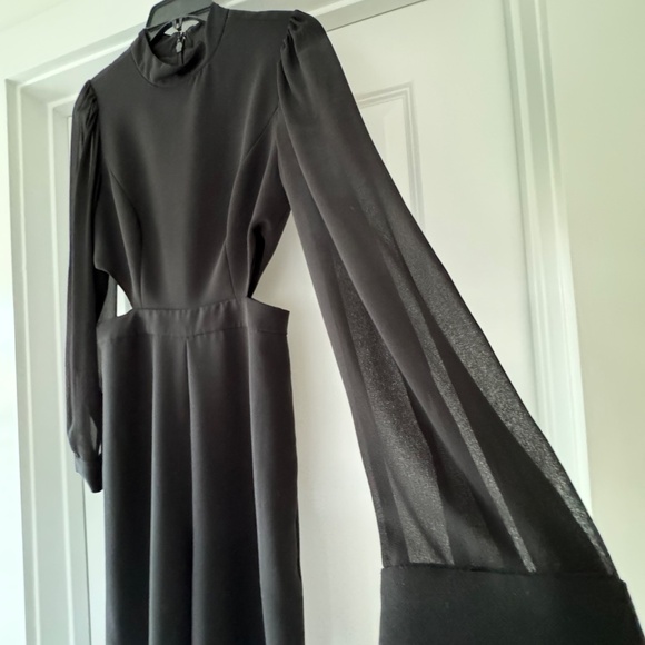 BCBGMaxAzria Black Jumpsuit - Picture 4 of 9